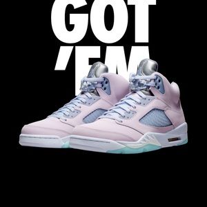 Brand new in box Air Jordan 5 Retro Easter Size 9